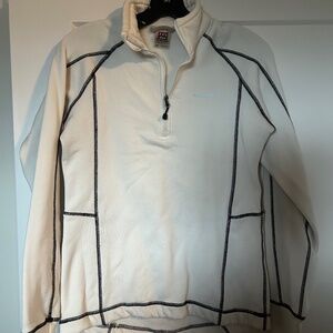 Warm White 1/4 Zip Pull Over